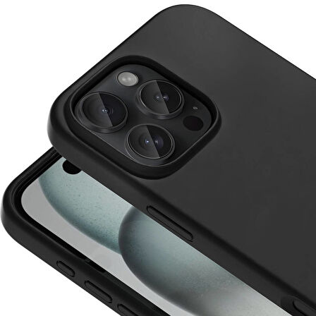 iPhone 16 Kılıf Yumuşak Dokulu ve Magsafeli Gravita Premium Kapak