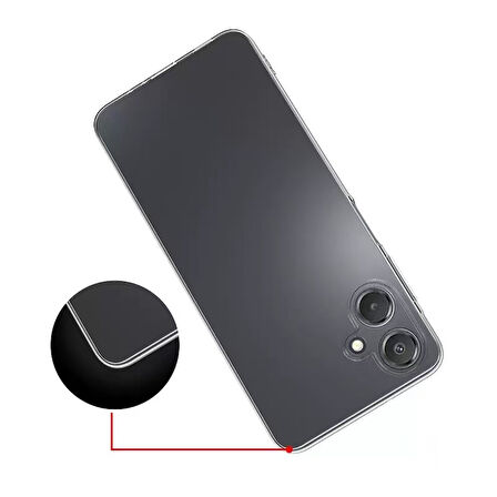 Galaxy A07 Kılıf Esnek ve Şeffaf Sheer Premium TPU Silikon Kapak