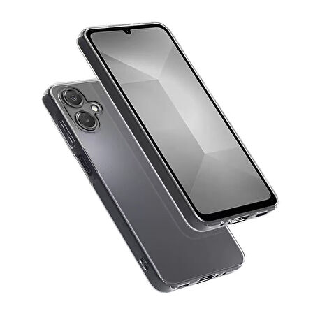 Galaxy A07 Kılıf Esnek ve Şeffaf Sheer Premium TPU Silikon Kapak