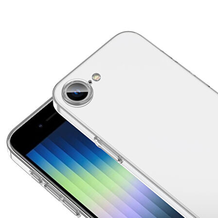 iPhone 16E Kılıf Şeffaf Tasarımlı Droga Premium Kapak