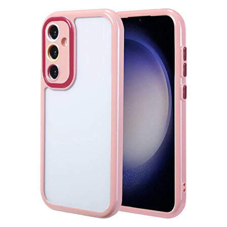 Samsung Galaxy S23 Kılıf Renkli ve Kamera Korumalı Şık Zyrak Premium Silikon Kapak