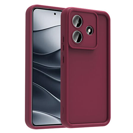 Redmi Note 14 4G Kamera Korumalı ve Ergonomik Şık Ananas Silikon Kılıf