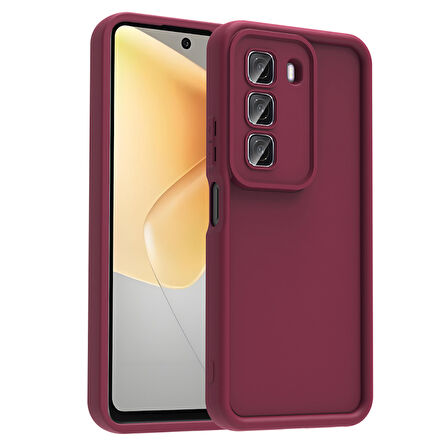 İnfinix Hot 50 4G Kılıf Esnek ve Kamera Korumalı Mummy Silikon Kapak