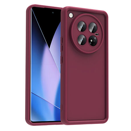 İnfinix Zero 40 5G Kılıf Esnek ve Yumuşak Dokulu Telefonu Çizmeyen Soft Silikon Kapak Royal Case/Ananas