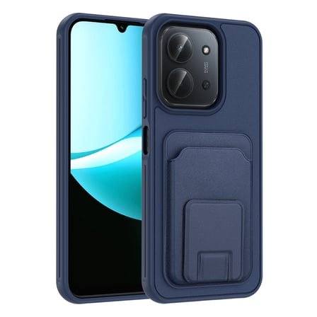 Redmi 15C Kılıf TPU Malzemeli ve Deri Dokulu Şık NexaCard Premium Kapak