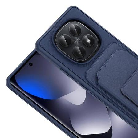Redmi Note 15 4G Kılıf TPU Malzemeli ve Deri Dokulu Şık NexaCard Premium Kapak