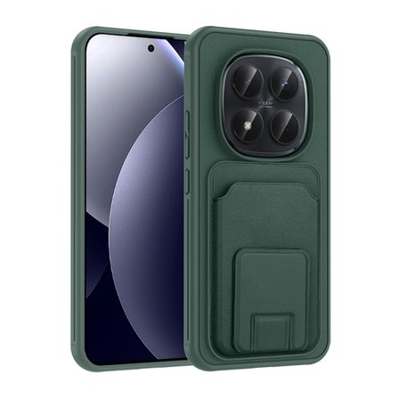 Redmi Note 15 Pro Kılıf TPU Malzemeli ve Deri Dokulu Şık NexaCard Premium Kapak