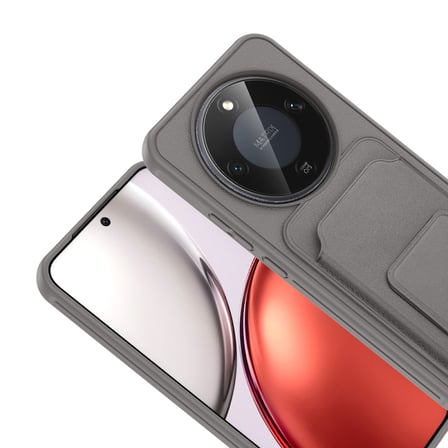 Honor X9D Kılıf Deri Dokulu ve Kartlıklı BiKart TPU Premium Kapak