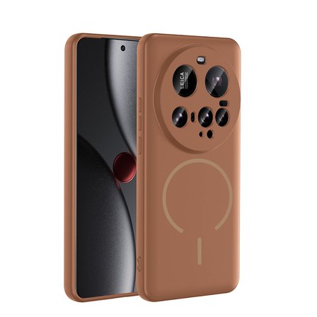 Xiaomi 15 Ultra Kılıf Magsafe Özelikli ve Pastel Şarj Özellikli ŞIk Meta Premium Silikon Kapak