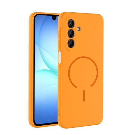 Samsung Galaxy A17 Kılıf Magsafe Özellikli Premium Silikon Kapak RYC/Meta