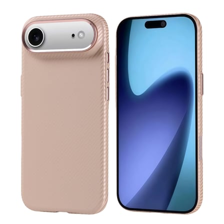 iPhone 17 Air Kılıf Magsafe Destekli Ultra İnce Karbon Fiber Desenli Slimfiber Premium Kapak