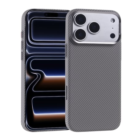 iPhone 17 Pro Max Kılıf Ultra İnce Karbon Tasarımlı ve Magsafeli Cabix Premium Kapak