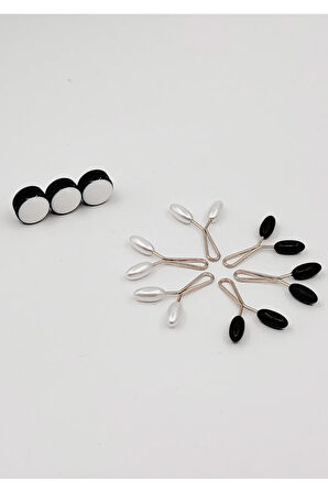 Eşarp ve Şal İçin Klips & Mıknatıs Seti