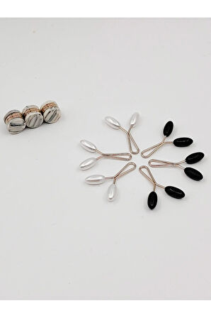 Eşarp ve Şal İçin Klips & Mıknatıs Seti