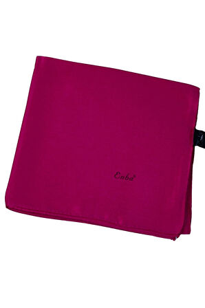 Enba Parlak Dokulu Düz Renk Jan Jan Eşarp - Zarif ve Modern Tasarım