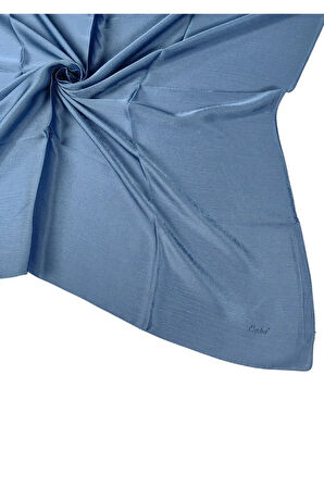 Enba Parlak Dokulu Düz Renk Jan Jan Eşarp - Zarif ve Modern Tasarım