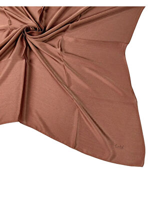 Enba Parlak Dokulu Düz Renk Jan Jan Eşarp - Zarif ve Modern Tasarım