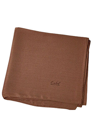 Enba Parlak Dokulu Düz Renk Jan Jan Eşarp - Zarif ve Modern Tasarım