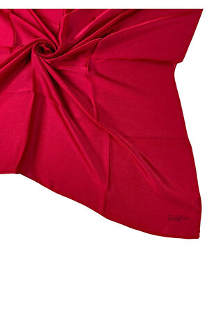 Enba Parlak Dokulu Düz Renk Jan Jan Eşarp - Zarif ve Modern Tasarım