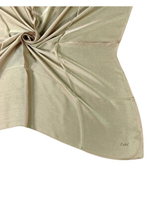 Enba Parlak Dokulu Düz Renk Jan Jan Eşarp - Zarif ve Modern Tasarım