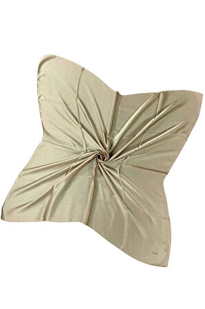 Enba Parlak Dokulu Düz Renk Jan Jan Eşarp - Zarif ve Modern Tasarım