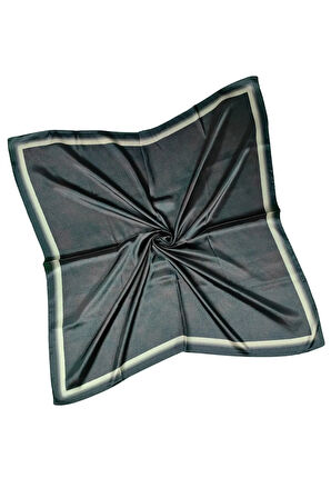 Ebruli Kristal Bulut Desenli Eşarp 90x90 cm