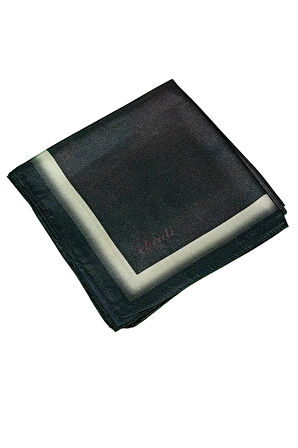 Ebruli Kristal Bulut Desenli Eşarp 90x90 cm