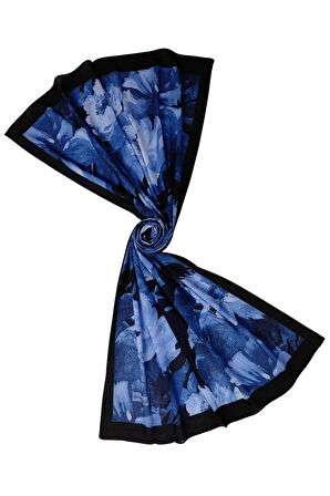 Emproyal Organik Pamuk Çiçek Desen Şal 75x190 cm