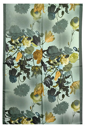 Emproyal Vual Pamuk Şal 75x190 cm - Çiçek Desenli