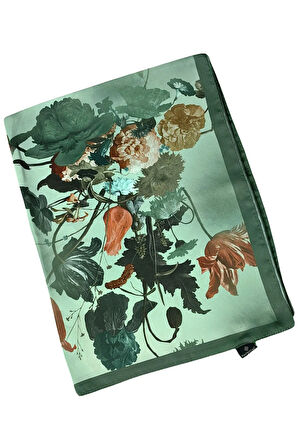 Emproyal Vual Pamuk Şal 75x190 cm - Çiçek Desenli