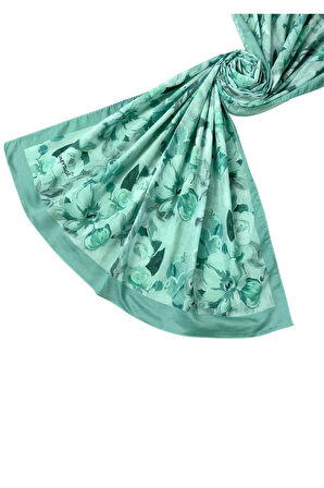 Emproyal Vual Pamuk Şal 75x190 cm - Çiçek Desenli