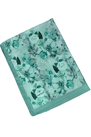 Emproyal Vual Pamuk Şal 75x190 cm - Çiçek Desenli