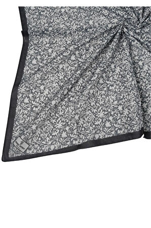 Mim Prime Pamuk Çiçek Desenli Eşarp 90x90 cm