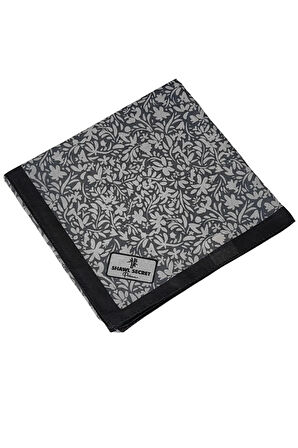 Mim Prime Pamuk Çiçek Desenli Eşarp 90x90 cm