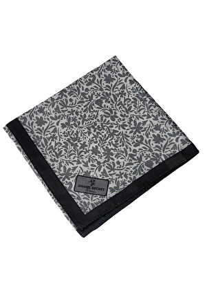 Mim Prime Pamuk Çiçek Desenli Eşarp 90x90 cm