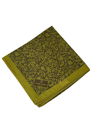 Mim Prime Pamuk Çiçek Desenli Eşarp 90x90 cm