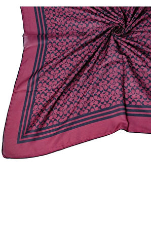 Işıl İpek C Desen Cotton Vual Eşarp 90x90 cm