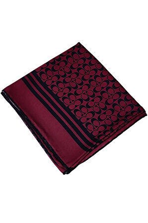 Işıl İpek C Desen Cotton Vual Eşarp 90x90 cm