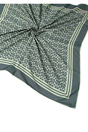 Işıl İpek C Desen Cotton Vual Eşarp 90x90 cm