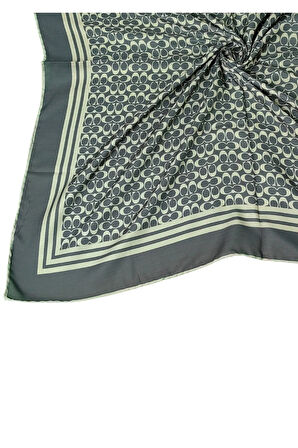 Işıl İpek C Desen Cotton Vual Eşarp 90x90 cm