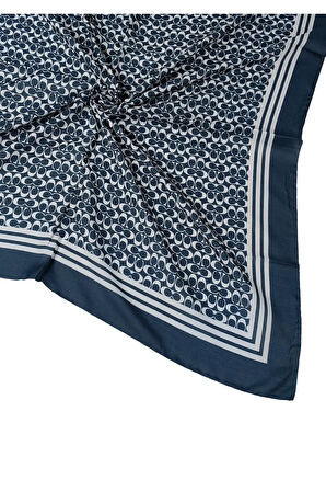 Işıl İpek C Desen Cotton Vual Eşarp 90x90 cm