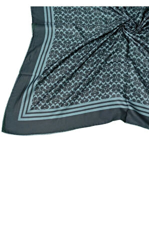 Işıl İpek C Desen Cotton Vual Eşarp 90x90 cm