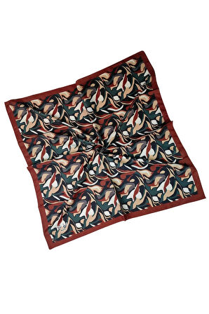 Vav İpek Kadın Micro Twill Sport Desenli Eşarp