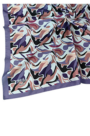 Vav İpek Kadın Micro Twill Sport Desenli Eşarp