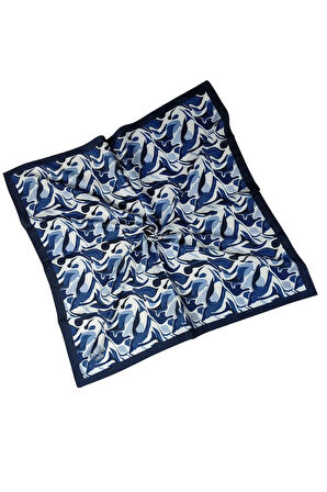 Vav İpek Kadın Micro Twill Sport Desenli Eşarp