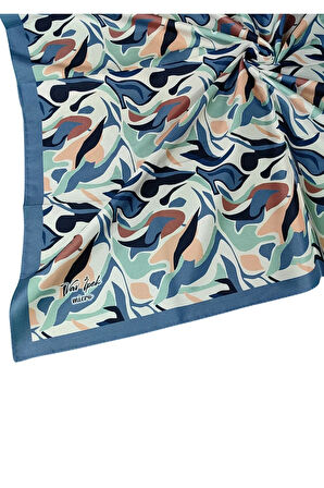 Vav İpek Kadın Micro Twill Sport Desenli Eşarp