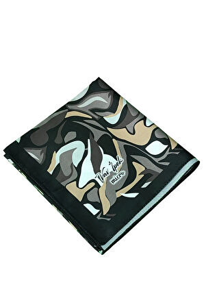 Vav İpek Kadın Micro Twill Sport Desenli Eşarp