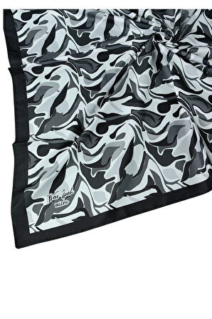 Vav İpek Kadın Micro Twill Sport Desenli Eşarp