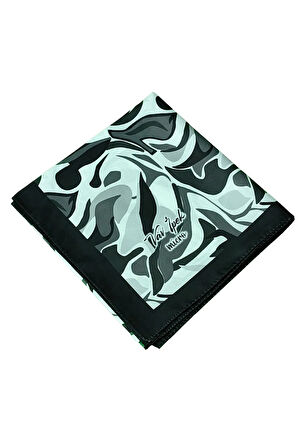 Vav İpek Kadın Micro Twill Sport Desenli Eşarp