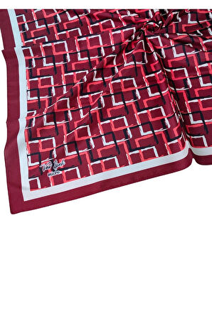 Vav İpek Kadın Micro Twill Sport Desenli Eşarp
